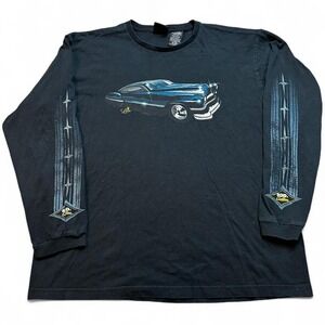 Vintage Rod & customs hot rod car long sleeve Y2K T-shirt size large